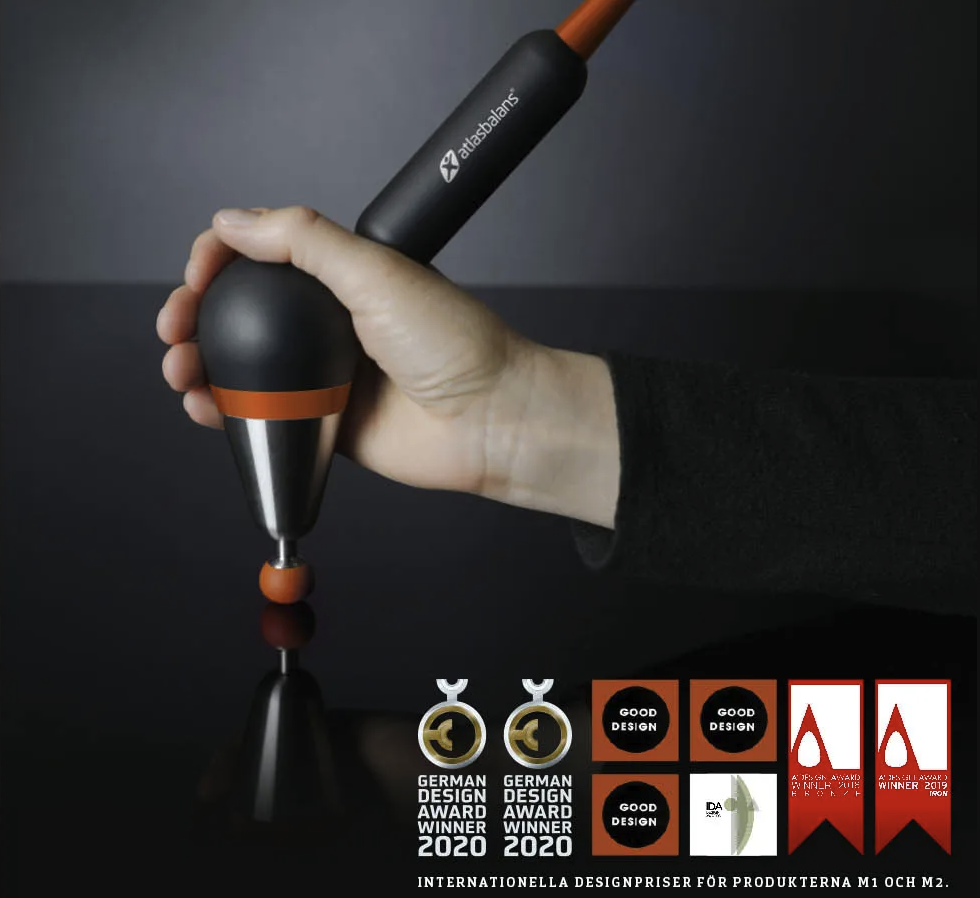 Atlasbalans receives two German Design Awards 2020